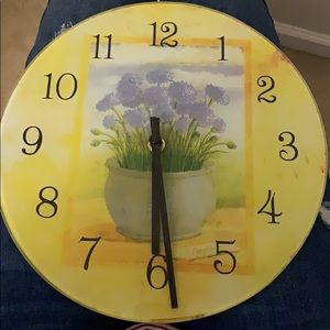 Yellow Clock